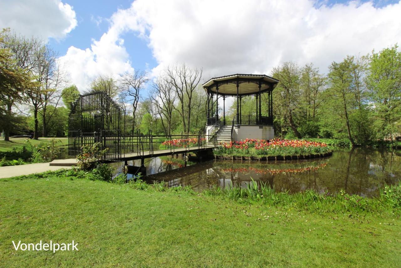 New Monumental Garden View Studio Amsterdam Rum bild