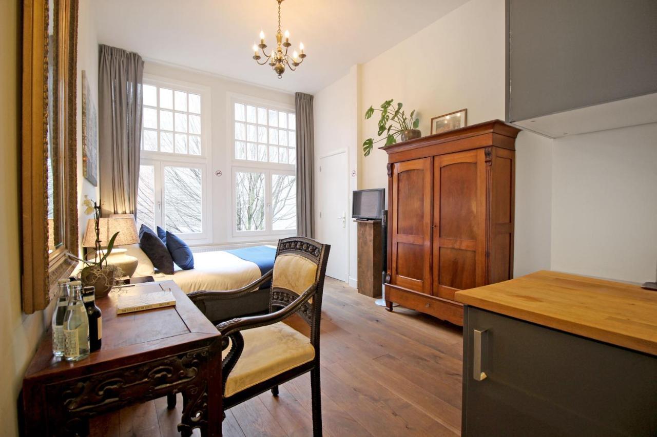 New Monumental Garden View Studio Amsterdam Rum bild